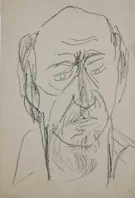 Неменова Герта Михайловна. Мужской портрет